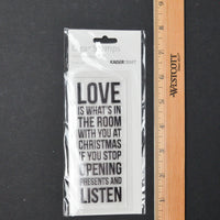 Kaiser Craft Christmas Love Clear Acrylic Stamp