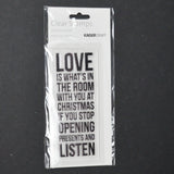 Kaiser Craft Christmas Love Clear Acrylic Stamp