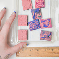 Inkadinkado Dinosaur Stamp Set - Incomplete