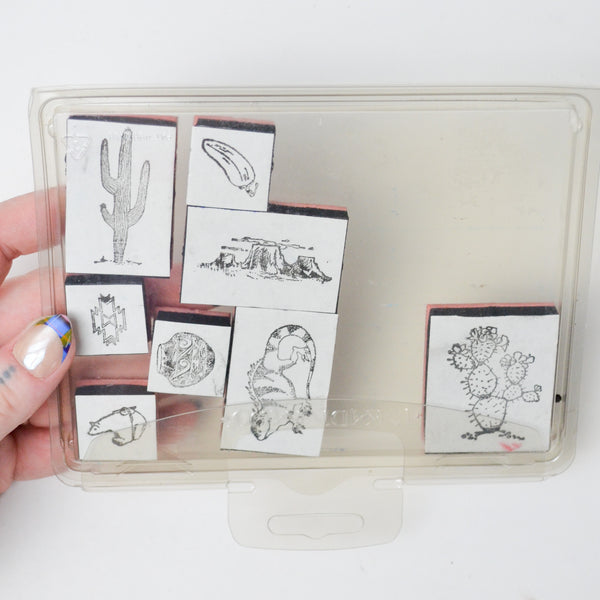 Desert + Southwest Stamp Set
