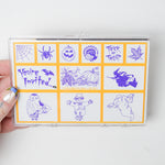 Inkadinkado Fall + Halloween Stamp Set