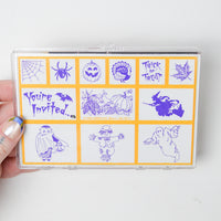 Inkadinkado Fall + Halloween Stamp Set
