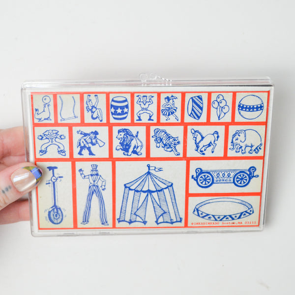 Inkadinkado Circus Stamp Set
