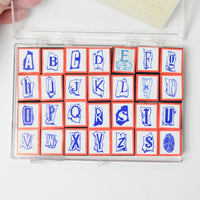 Inkadinkado Ransom Alphabet Stamp Set