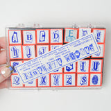 Inkadinkado Ransom Alphabet Stamp Set