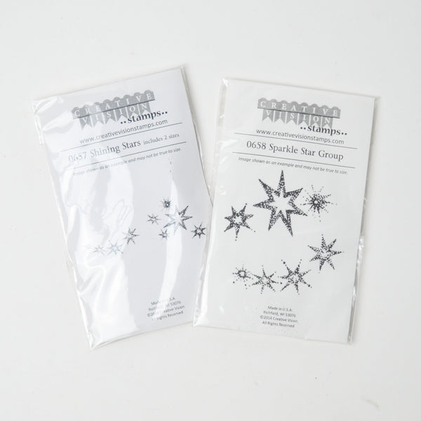 Creative Visions Star Mountable Stamp Bundle
