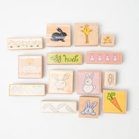Easter Rubber Stamps - Set of 14