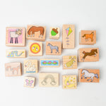 Farm Animal Rubber Stamp Set