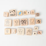 Animal + Flower Stamp Set