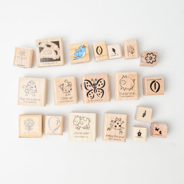 Animal + Flower Stamp Set