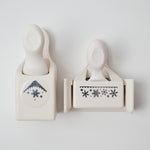 Martha Stewart Snowflake Border + Corner Punch Stamps - Set of 2