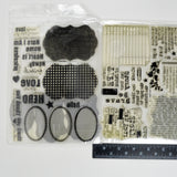 My Favorite Things Die-Namics Frame & Own Your Story + Well Worn Greetings Stamp and Die Sets