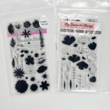 My Favorite Things Rustic Wildflowers + Sketched Blooms 1 & 2 Stamp and Die Sets