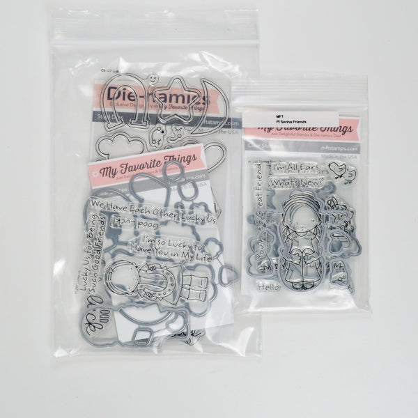 My Favorite Things Pure Innocence + Lucky Stamp and Die Sets