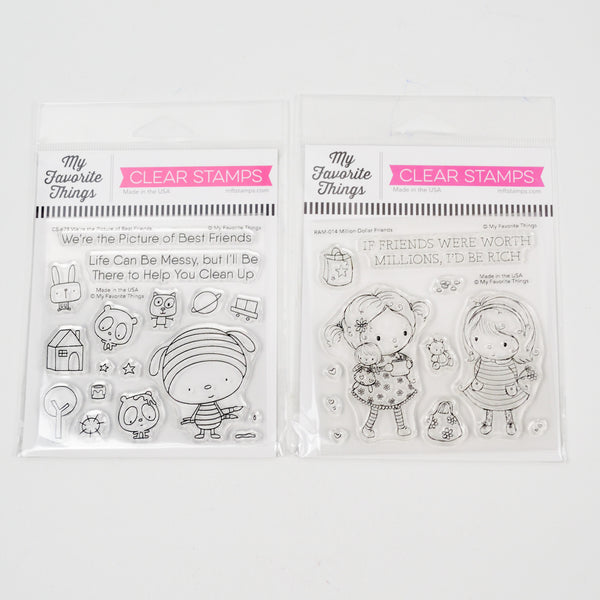 My Favorite Things Clear Stamps - 2 Packs