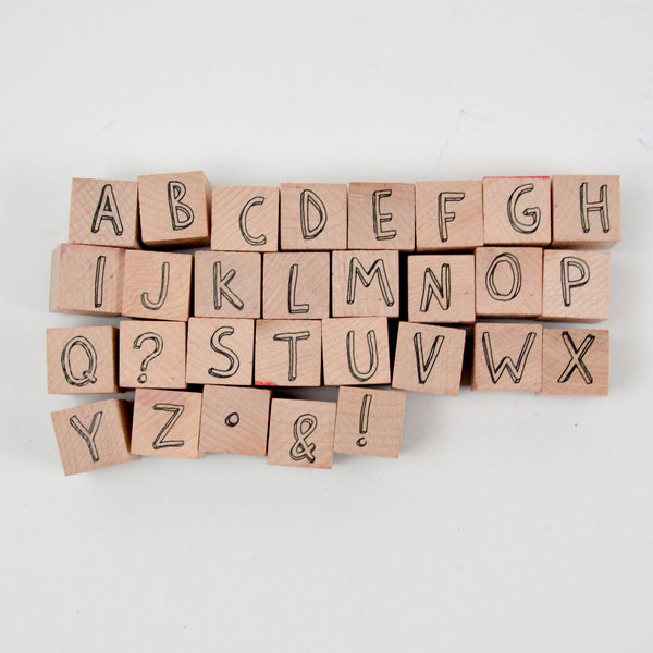 Alphabet Stamp Set - Missing R