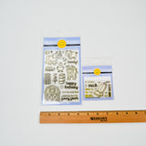 Sunny Studio Photopolymer Clear Stamps - 2 Packs
