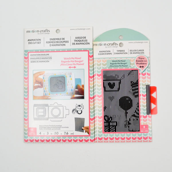 Motion Crafts Animation Stamp + Die Cut Set
