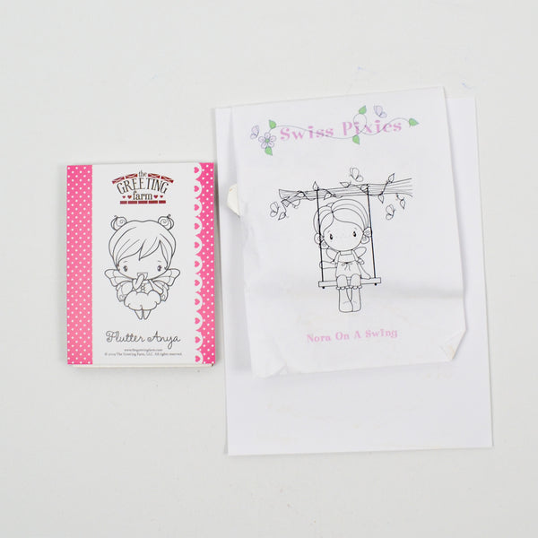 Little Girl Stamp Set