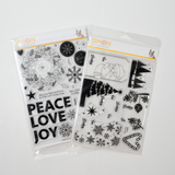 Simon Says Stamp! Christmas Clear Stamp Bundle - 2 Sets