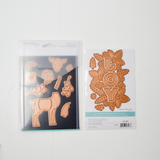 Spellbinders Stitched Joy + Magical Deer Cutting Die Sets