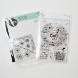 Sizzix Winter Wonderland Framelits with Stamps + Pinkfresh Great Joy Stamp & Die Set