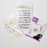 Mini Medieval Banner Dies, Card Sentiments + Breathe Out Stamps