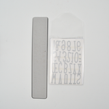 Letter Dies + Stampin' Cut & Emboss Alphabet Die Bundle