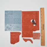 Beach + Nature Rubber Stamp Bundle