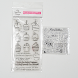 Birthday + Cake Clear Stamp Bundle