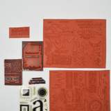 Assorted Quotes + Phrases Rubber Stamp Bundle