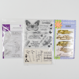 Nature + Inspirational Quote Stamp Bundle