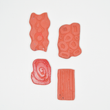 Geometric Handmade Rubber Stamp Bundle