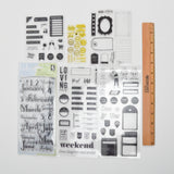 Planner Clear Mountable Stamps