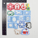 Farm + Icon Foam Stamps - 18 Stamps
