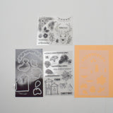 Christmas Clear Acrylic Stamps, Dies + Stencils