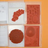 Floral + Letter Mountable Stamps
