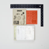 Stampin' Up Love Letters Mountable Stamps