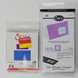 Sizzix Rectangle Die + Moveable Window Bracket Die