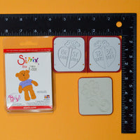 Sizzix Friendship, Flower + Bear Die Bundle – Make & Mend