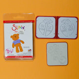 Sizzix Friendship, Flower + Bear Die Bundle