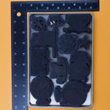Icon + Object Die in Repositionable Magnetic Tray