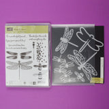 Stampin' Up Dragonfly Dreams Stamps + Die Set