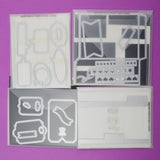 Mini Treat Bags, File Tabs, Word Bubble + Chalk Talk Thinlits Dies