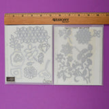 Sizzix Flourish Floral + Eclectic Layers Thinlits Dies