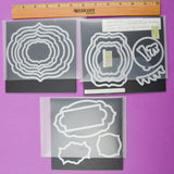 Sizzix Balloon, Deco Labels, Apothecary Accents + Assorted Thin Metal Dies