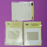 Stampin' Up Big Shot Embossing Folders