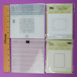 Decorative Frame + Texture Embossing Folders