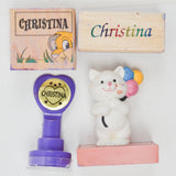 Christina Personalized Stamps - Set of 4