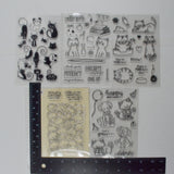 Dogs + Cats Clear Mountable Stamps
